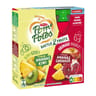 Pom'Potes compotes gourdes battle 2 fruits pomme ananas kiwi 4x90g