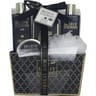 Corbeille bain trapeze black luxurious