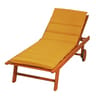 Bain de soleil futon 185x55cm moutarde