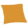 Coussin déco déhoussable 40x40x10cm moutarde