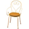 Galette ronde diam 38cm moutarde