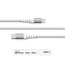 Force power lite câble usb c/lightning 2 m blanc FPLICMFI2MW