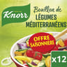 Knorr bouillon de légumes méditerranéens 132g offre saisonnière
