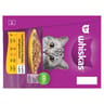 Whiskas pâtée pour chat sachets fraîcheur festins à la volaille en gelée 12x85g