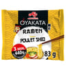 Oyakata ramen poulet shio en sachet 83g
