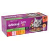 Whiskas pâtée pour chat sachets fraîcheur tasty mix sélection du chef en sauce 40x85g