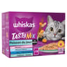 Whiskas pâtée pour chat sachets fraîcheur tasty mix poisson du jour en sauce 12x85g