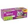 Whiskas pâtée pour chat sachets fraîcheur carte mixte en gelée 48x85g