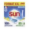 Sun tablettes lave vaisselle tout en 1 citron ecolabel x90