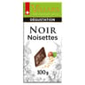 Villars tablette dégustation noir aux éclats de noisettes 100g