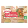Babybio compote pomme d'Aquitaine clémentine de Corse 260g