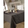 Calitex nappe damasee ombra gris fonce 150x250
