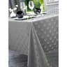 Calitex nappe damassee scale gris perle rect 150x250cm