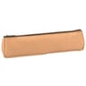 Trousse oxford cuir naturel beige