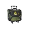 Cartable à roulettes 38cm dinosaure