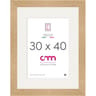 Cadre photo 30x40cm reglis coloris chêne