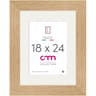 Cadre photo 18x24cm reglis coloris chêne