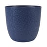 Cache-pot opale diam 29,5 x 27,1 cm volume 14,8 l bleu profond