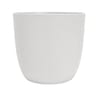 Cache-pot opale 0 18,5 x 17 cm volume 3,6 l blanc ivoire