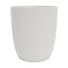 Cache-pot opale 0 12,5 x 15 cm volume 1,3 l blanc ivoire