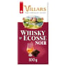 Villars tablette liqueur whisky d'écosse chocolat noir 100g