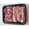 Colis de porc : échine s/os + poitrine en tranche