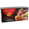 Cora Dégustation 12 macarons vanille framboise caramel beurre salé citron pistache chocolat 144g