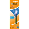 Bic recharge 4 couleurs medium bleu blister x2