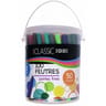 Boîte de 100 feutres 25 couleurs assortis