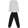 Pyjama long basic homme GRIS CHINE M