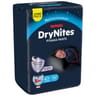 Huggies drynites sous vetements de nuit 4-7ans 17-30kg garçon x16