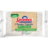 Spontex 2 éponges vegetale sans colorant