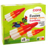 Cora fusée orange citron framboise 8x60ml 498g