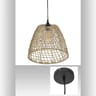Suspension rotin "Jada" D35cm
