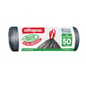 Alfapac sacs poubelle liens coulissants ultra-résistants 50lx10