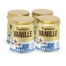 Malo emprésuré vanille pot carton 4x125g