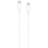 Wow câble usb c/ usb c 2m 3a blanc WCBLCC2MW
