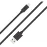Bigben connected câble usb a/mfi 2.4a 2m recyclé noir CBLMFI2MRB