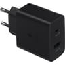 Samsung chargeur secteur rapide duo 35w+15w usbc usbc noir EP-TA220NB