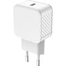 Bigben connected chargeur secteur 30w usbc chargement rapide recyclé blanc CS30WCPDRW