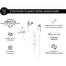 Force play écouteurs filaire lightning blanc force play FPYKPINTRAMFIW