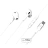 Force play écouteurs filair usb c blanc force play FPYKPINTRAUSBCW