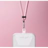 Just green bandoulière universelle 100% recyclable Baby Pink