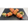 Brochette de saumon