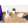 Bigben connected chargeur maison multi ports 4 usb a +2 usb c 40w blanc CHARGMULTIUSB4A2C