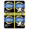 Always ultra serviettes night taille 4 ailettes x36