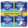 Always ultra jour serviettes long taille 2 aillettes x48