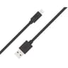 Bigben connected câble usb a/lightning 1.2m noir 100% plastique recyclé BLMFI1M2RB