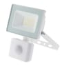 Zenitech projecteur led 10 avec detecteur blanc