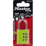Cadenas combi alu couleur 30mm
